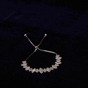 AD Studded Adjustable Bracelet for Her!!!
