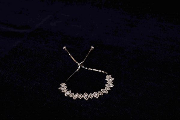AD Studded Adjustable Bracelet for Her!!!